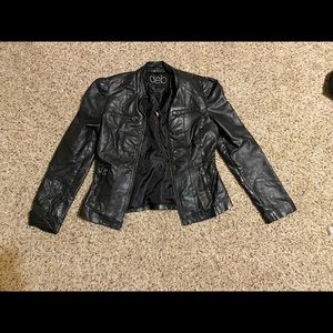 DEB Faux Leather Jacket